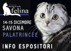 expo felina di Savona 2019 - le prime info per gli espositori